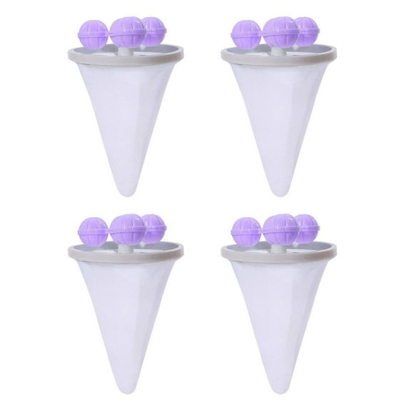 Yammee 4PCS Pet Hair Catcher for Laundry Lint Catcher for Washing Machine Hair Remover
