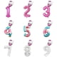 thumbnail image 2 of Juego de globos de aluminio de dibujos animados de Hello Kitty, decoraciones para fiesta de cumpleaños de Hello Kitty, globos con número, juguete para baby shower, 2 uds., 2 of 3