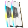 thumbnail image 4 of Memoria RAM DDR5 64GB 5200MT/s CORSAIR VENGEANCE RGB 2x32GB Blanco, 4 of 6