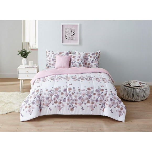 Mina Floral 3 Piece Comforter Set