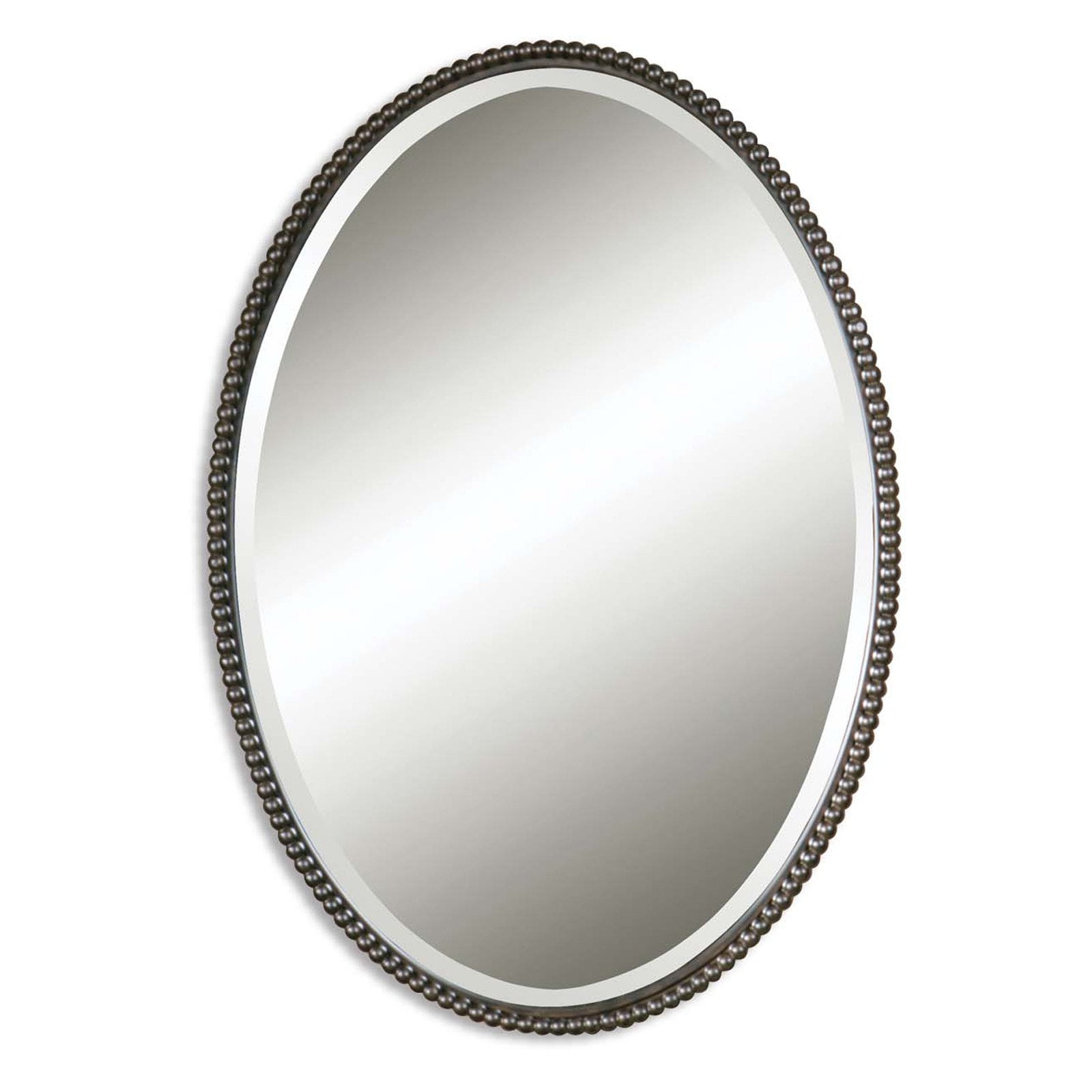 Uttermost Sherise Oval Bronze Mirror 22w X 32h In