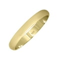 thumbnail image 3 of SZUL Women's 2mm Domed Wedding Band in 10K Yellow Gold, 3 of 8