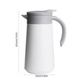 thumbnail image 3 of Insulated Hot Water Bottle, Stainless Steel Thermal Flask, Mini 800ml Leak-Proof Coffee Pot, Durable Household Warm Water Container, 3 of 8