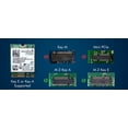 thumbnail image 3 of For Intel Wireless-AC 3160 Legacy Wi-Fi Adapter | 433Mbps WiFi with Bluetooth 4.0 | 2.4GHz & 5GHz Network Card | 3160NGW, 3 of 6