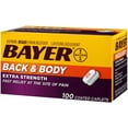 thumbnail image 5 of Bayer Aspirin 500mg Back & Body Pain Reliever , 100 Caplets, 5 of 7