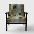 thumbnail image 3 of Designart "Multicolor Twin City" Upholstered Glam Accent Chair - Arm Chair, 3 of 5