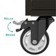 thumbnail image 1 of Juego de 4 ruedas giratorias de 7,3 cm con freno de seguridad, LingWen 8390606453341, 1 of 1