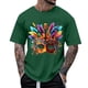 thumbnail image 1 of Tops para hombre, blusas y camisas de manga corta con cuello redondo para hombre, camisetas casuales con estampado de moda para hombre, blusa de manga corta, blusa de poliéster para hombre., 1 of 5