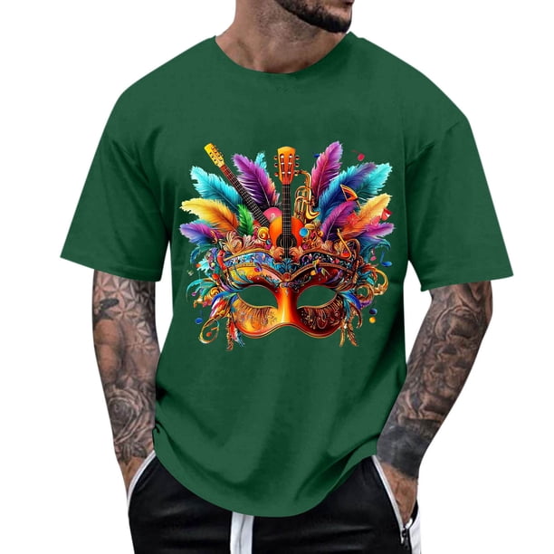 Tops para hombre, blusas y camisas de manga corta con cuello redondo para hombre, camisetas casuales con estampado de moda para hombre, blusa de manga corta, blusa de poliéster para hombre.