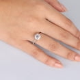 thumbnail image 4 of Cora Jewellery 2CT Tullip Setting Round Moissanite Solitaire Engagement Ring For Women , 18K Yellow Gold, 4 of 8