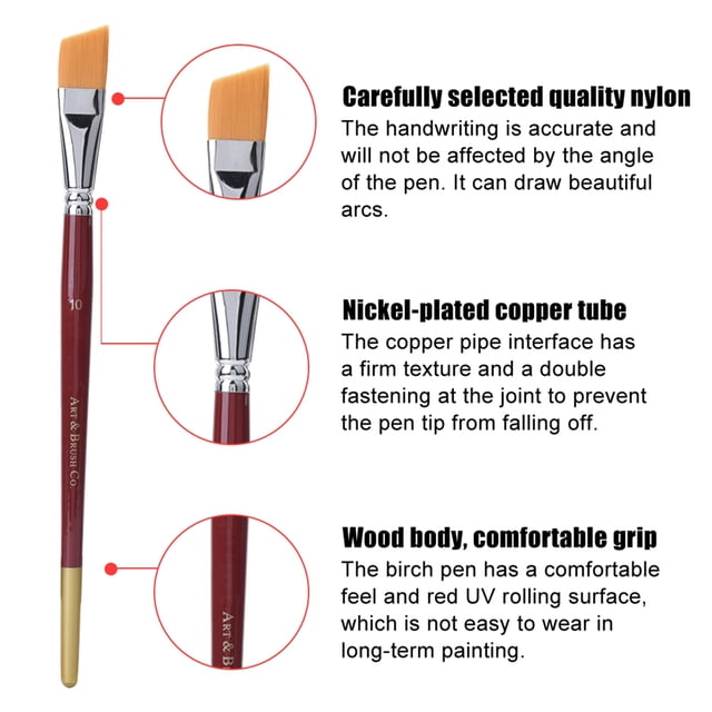 Prácticos Pinceles Para Pintar, Pinceles Para Pintura Acrílica, Pincel Para Pintar Acrílico, Pincel Para Pintar, Juego De Pinceles Para Pintura Acrílica, Gouache Acrílico