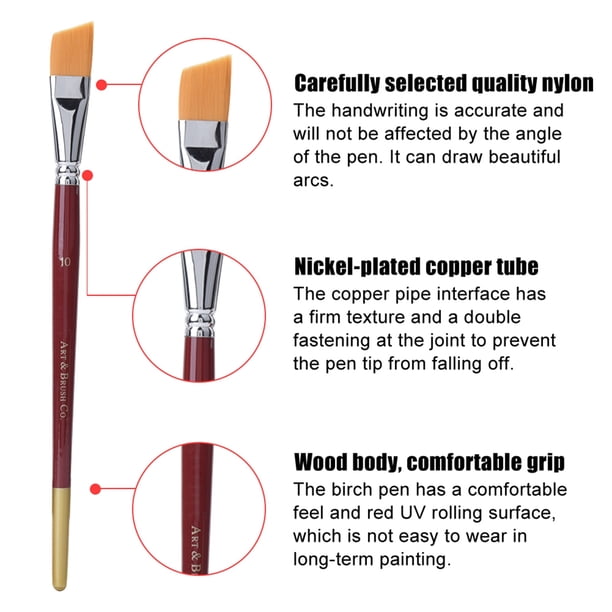 Prácticos Pinceles Para Pintar, Pinceles Para Pintura Acrílica, Pincel Para Pintar Acrílico, Pincel Para Pintar, Juego De Pinceles Para Pintura Acrílica, Gouache Acrílico