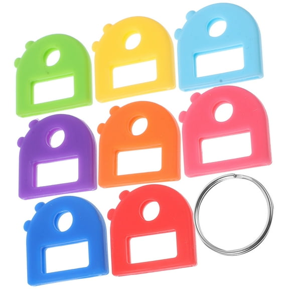 TEHAUX  16 Pcs Silicone Key Cover Identifiers Covers Labels Keycaps