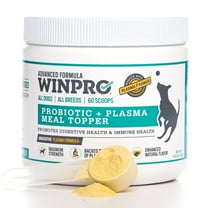 WINPRO Dog Prebiotic   Probiotic Powder Meal Topper, Support for Dog Gut Health, Immunity, and Seasonal Allergies, All Breeds, Ages, and Sizes, Made In The USA, 60 Scoops