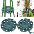 thumbnail image 3 of Fixed frame Plant retainer bamboo disc flower pillar climbing frame, 3 of 7