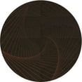 thumbnail image 1 of Ahgly Company Machine Washable Indoor Round Transitional Midnight Gray Area Rugs, 8' Round, 1 of 7
