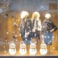 thumbnail image 3 of Christmas Snowflake Window Stickers PVC Clings Removable Snowman Wall Decals for Merry Christmas Decoration, 3 of 4