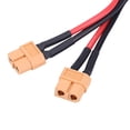 thumbnail image 4 of Adaptador de conector de batería paralela XT60, cable 14 AWG para Lipo RC (1 macho a 2 hembras), 4 of 9