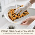 thumbnail image 7 of 6 Pcs Funny Kitchen Towels,Orange Witch Hat Halloween Pattern Microfiber Dish Towels,Kitchen Tea Towels,Kitchen Towel Set (18" X 26"), 7 of 7