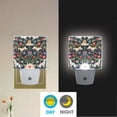 thumbnail image 2 of Yayeee LED Plug in Night Light for The Home with Auto Dusk to Dawn Light Sensors, 2 Pack, Floral Dogs Pattern, 2 of 6