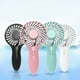 thumbnail image 2 of Pocket handheld fan USB rechargeable portable fan cooler 3-speed portable desktop fan summer cooler outdoor travel fan, 2 of 3