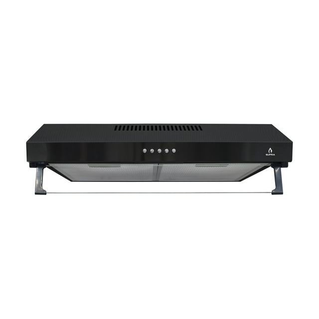 Campana Extractora De Pared Empotrable SUPRA NUBE N-60 Color Negro 60 Cm