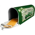 thumbnail image 6 of St Patrick''s Day Mailbox Covers Green Truck Mailbox Covers Magnetic Standard Size 21x18 Inch Green Clover Letter Box Cover Wrap Decoration for Outside, 6 of 6
