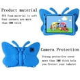thumbnail image 5 of Allytechgroup Galaxy Tab A9 8.7" Case SM-X110 X115, Soft EVA Cute Butterfly Design Kids Friendly Shockproof Stand Anti-Scratch Drop Proof Case for Samsung Galaxy Tab A9 8.7", Blue, 5 of 7