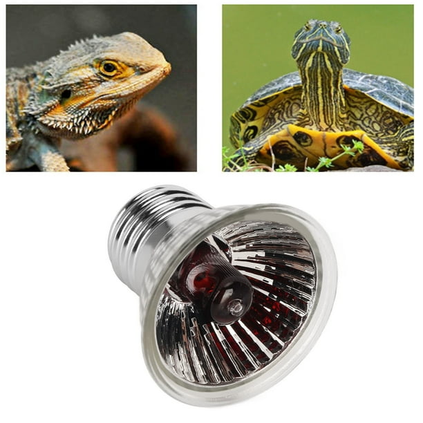 Bombilla De Repuesto Para Lámpara De Calor Para Reptiles, Bombilla De Calor Para Reptiles UVA UVB 25W 3.0 Ahorro De Energía De Aluminio Infrarrojo Para Erizos Para Lagartos