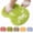 Green, variant on KTGCOZS Massaging Foot Scrubber Rubber Loofah, Blue