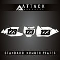 thumbnail image 2 of Attack Graphics Number Plate Backgrounds for KTM 450 SX-F 2018, 2 of 2