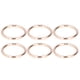 thumbnail image 1 of Anillos Para Manualidades, Amplia Aplicación Textura Exquisita Hierro De Primera Anillos De Metal De 4x32 Mm Resistentes Y Duraderos Para Bolsa Para Ropa Para Mochila, 1 of 7