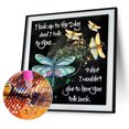 thumbnail image 3 of Cuadros Decorativos Kit de pintura de diamantes Letra Mosaico de diamantes redondos completos Ndcxsfigh Nuevos Originales, 3 of 9