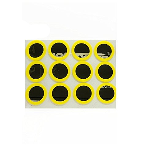 Set of 12 MAGICYOYO Yo-Yo Silicone Response Pads Slim Yellow 
