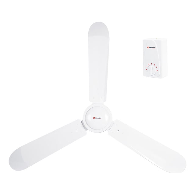 Ventilador de Techo Munich VEN-56 Blanco 3 Aspas Acero