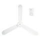 thumbnail image 1 of Ventilador de Techo Munich VEN-56 Blanco 3 Aspas Acero, 1 of 5