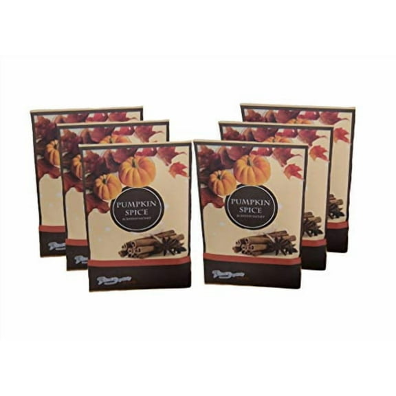 FloralSimplicity Sachets (6, Pumpkin Spice)