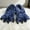 Navy, variant on Unisex Animal Paw Slippers Cute Cartoon Warm Soft Plush House Slippers Slippers for Women Men US Size 6-9