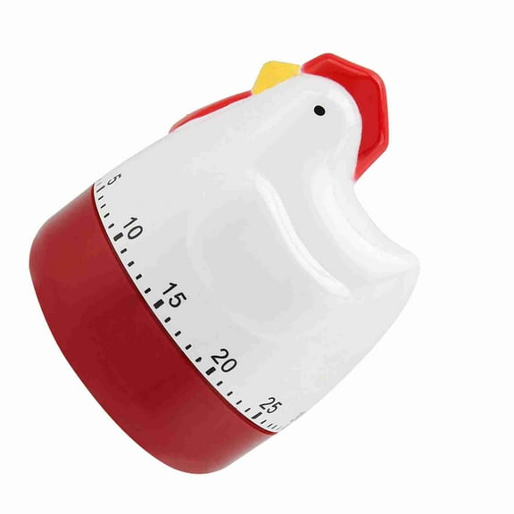 Durable Kitchen Timer, Charming Chicken Design, 60 Minute Mechanical Cooking Alarm