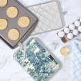 thumbnail image 5 of Yayeee Pot Holders Kitchen Heat Resistant with Pockets 7"x9.8" Cotton Oven Cooking Hot Pads, Green Flourishing Garden, 5 of 7