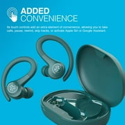 JLab Go Air Sport Bluetooth Earbuds, True Wireless with Charging Case, Teal