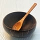 thumbnail image 3 of Cuenco de coco natural con cucharas de madera Juego de vajilla de cocina de 11-13 cm (6 juegos), 3 of 8