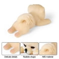 thumbnail image 3 of SIYTUAU Colorful Simulation Pomeranian Dog Model Ornament Figurine Lying Pose For Kids Educational Play Pvc Plastic Small Animal Toy B, 3 of 5