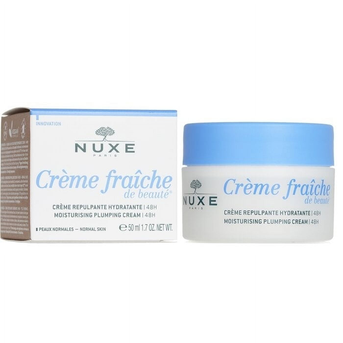 Nuxe Vegan 48HR Moisturising Plumping Cream with Sweet Almond