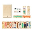 thumbnail image 1 of Puzzles de madera para niños, puzzles educativos, regalo a juego, reconocimiento, mezcla y combina conjuntos, puzzle para niños y niñas a partir de 3, 1 of 9