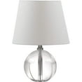 thumbnail image 2 of Safavieh 14 in 1-Light Contemporary Chrome-Plated, Clear Table Lamps with Crystal Glass Off-White Glam Globe, 2 of 4