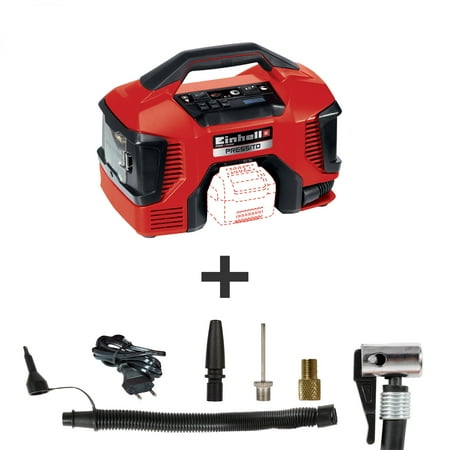 Einhell Pressito 18-Volt Power X-Change Hybrid Compressor, 160 PSI MAX, Tool Only