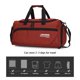 thumbnail image 2 of Bolsa De Ejercicios Bolsa De Ejercicios Bolsa de deporte Bolsa de entrenamiento de fitness portátil impermeable para hombres y mujeres (rojo), 2 of 6
