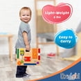 thumbnail image 3 of Tabla de actividades Driddle Busy Board Montessori 12 en 1 de madera, 3 of 6