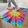thumbnail image 4 of Rainbow Tie Dye Mandala Pattern Door Rugs,Washable Non Slip Door Mats Indoor,Decorative Door Mats,Entry Mat Indoor for Entrance,Bedroom,Kitchen,Bathroom,17"x30", 4 of 6